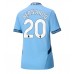 Maillot de foot Manchester City Bernardo Silva #20 Domicile vêtements Femmes 2024-25 Manches Courtes